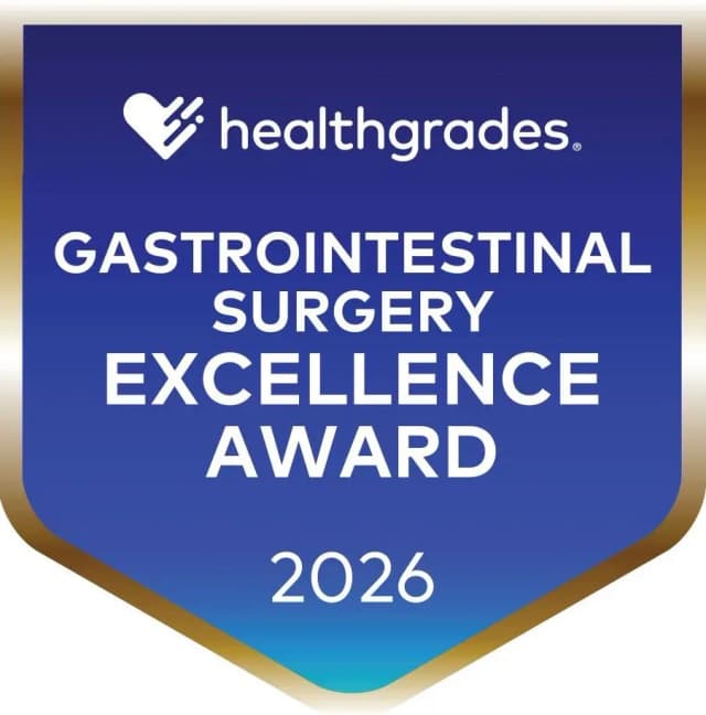 Healthgrades 2026 Gastrointestinal Care Excellence Award™ 